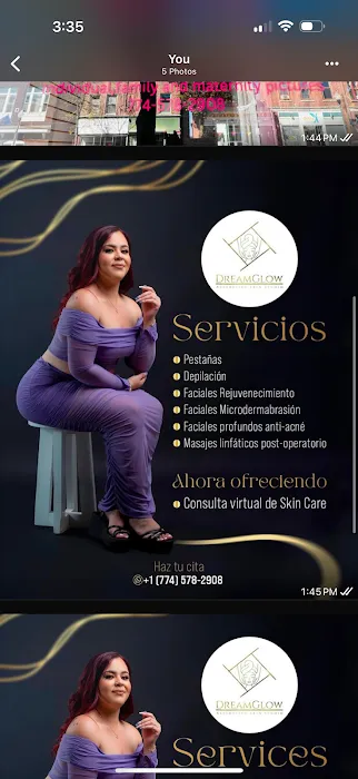 DreamGlow Aesthetics skin studio/photography Picture 5