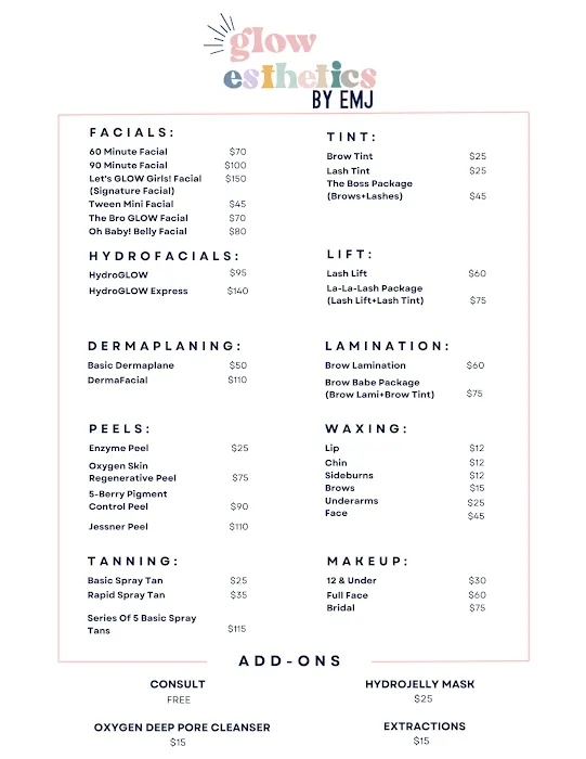 GLOW Esthetics By EmJ. Picture 8