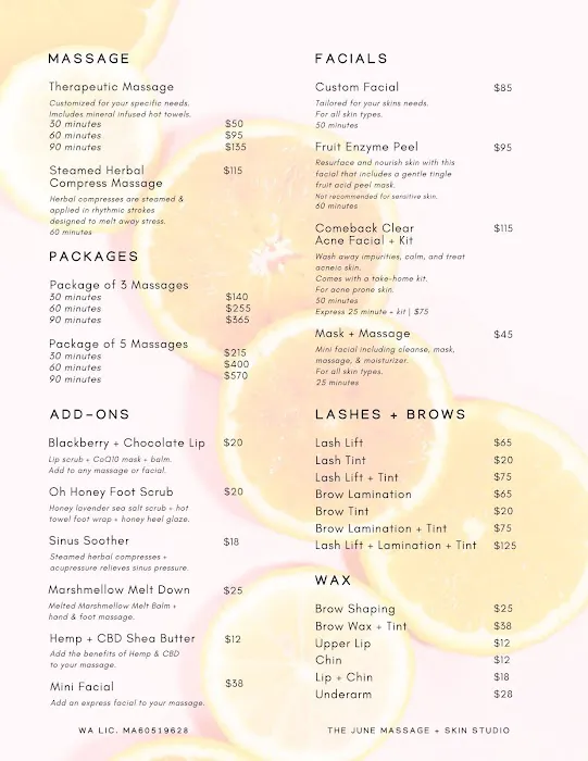 The June Massage and Skin Studio Picture 4