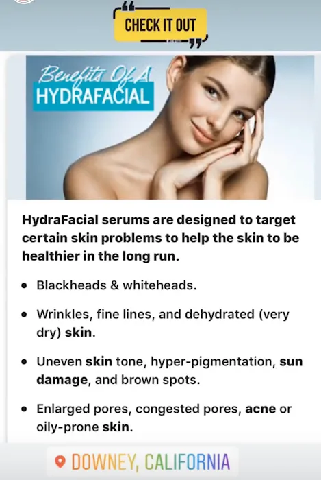 Downey Glo2Facial & Hydrafacial MD Skin Studio. Picture 6