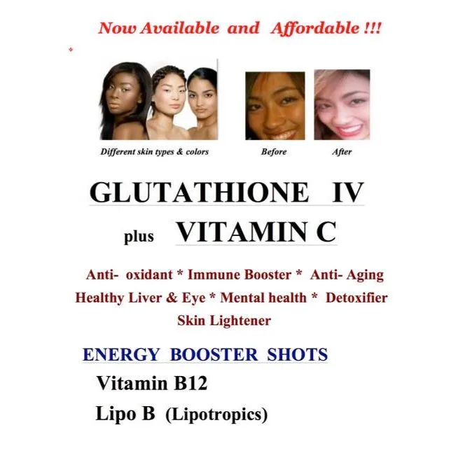 GLUTATHIONE IV & SKIN WHITENING PRODUCTS Picture 9