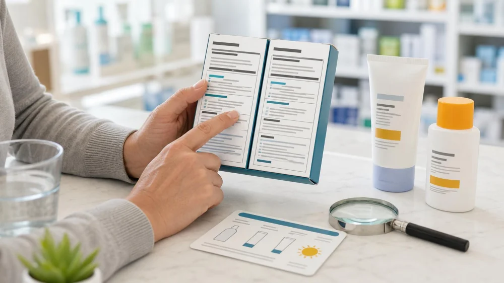How to Read an OTC Acne Product Drug Facts Label