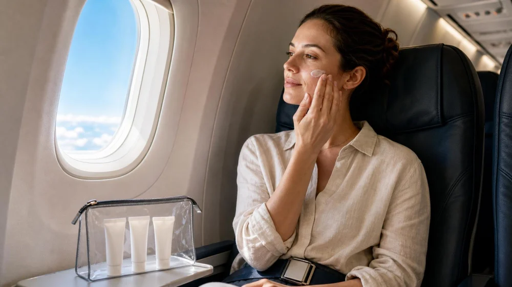 Skin Care for Air Travel: Keep a Simple In-Flight Routine