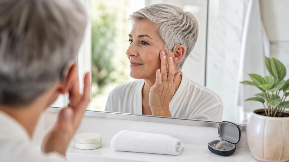 Skin Care Around Hearing Aids: Reduce Moisture and Residue