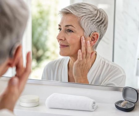 Skin Care Around Hearing Aids: Reduce Moisture and Residue