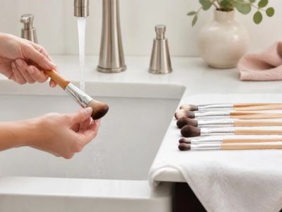 Makeup Brush Cleaning: Wash, Dry, Store, and Replace