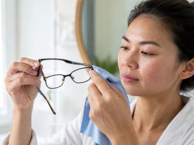 Skin Care Under Eyeglasses: Clean Frames and Reduce Friction