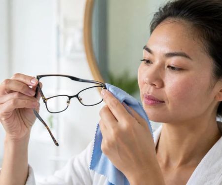 Skin Care Under Eyeglasses: Clean Frames and Reduce Friction