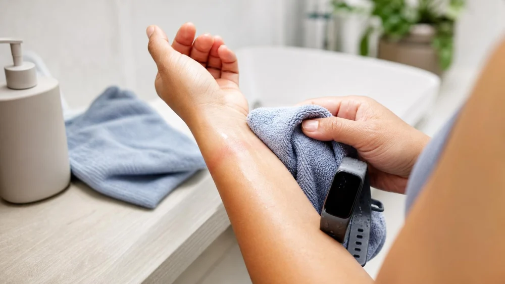 Skin Care Under Smartwatches and Fitness Trackers