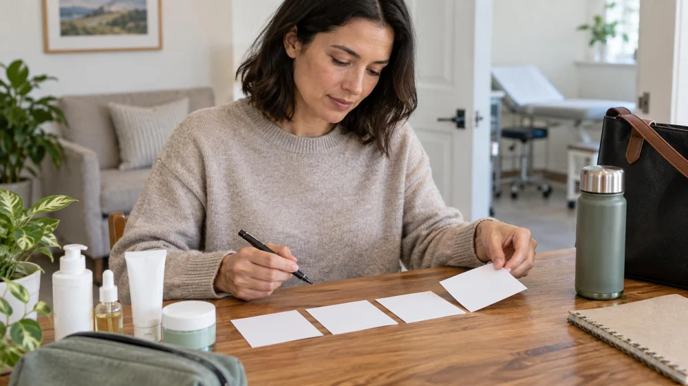 Skin Patch Test Notes: Product, Area, Timing, and Reaction