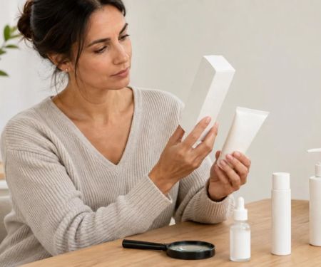 Skin Care Product Labels: Read Ingredients and Warnings