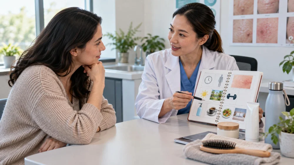 Skin Care Daily Trigger Log: Record Patterns Before a Visit