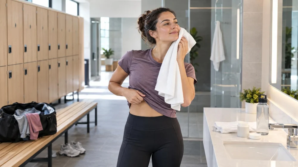Post-Workout Skin Care: Sweat, Friction, and Cleanup