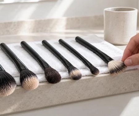 Makeup Brush Care: Wash, Dry, Store, and Replace