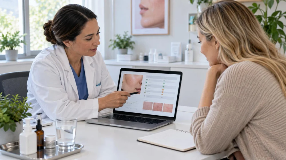 Skin Care Portal Result Review: Dates, Units, and Questions