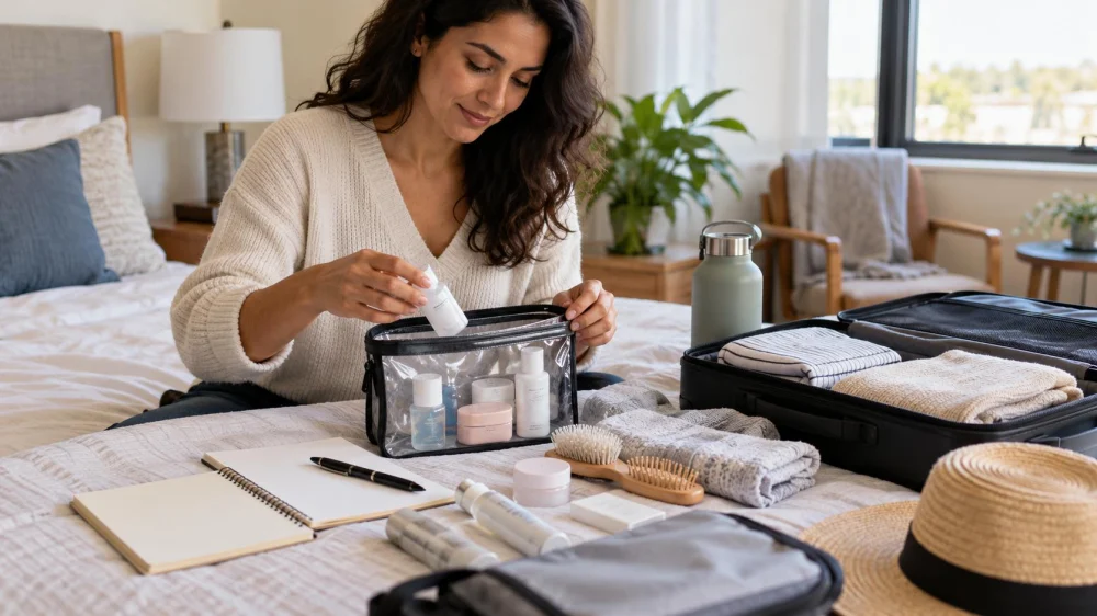 Carry-On Skin Care Plan: Container Size, Leaks, and Heat