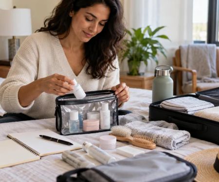 Carry-On Skin Care Plan: Container Size, Leaks, and Heat