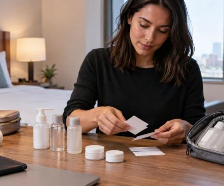 Skin Care Travel Bottles: Labels, Hygiene, and Storage