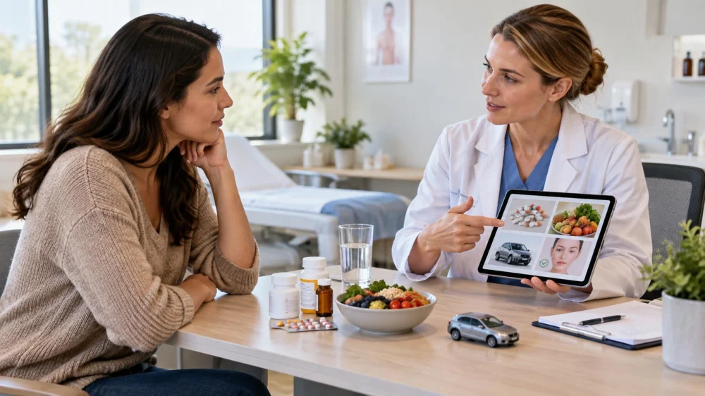 Skin Care Appointment Delay Plan: Medicines, Food, and Contact